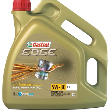 Castrol Edge 5W-30 Tam Sentetik Motor Yağı 4 Litre